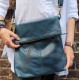 Amelie Zip Fold Over bag blue swing purse